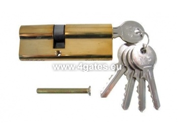 Extended cylinder 30x50mm / set with 3 keys