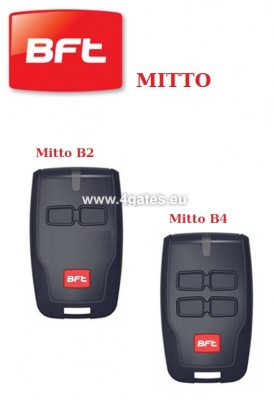 BFT MITTO B2 / B4 remote control