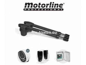 Double gate automation system MOTORLINE PROFESSIONAL KIT LINCE 300 (up to 5M)  24V